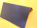 navy place card