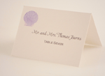 sea shell place card